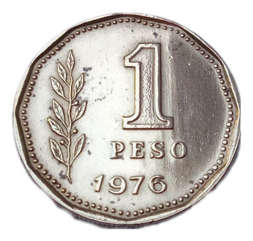 Moneda 1 Peso 1976 Argentina