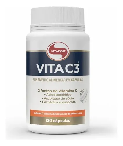 Suplemento Vita C3 Com 120 Cápsulas Vitafor