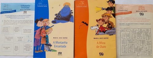 2 Livros De Maria José Dupré - A Montanha Encantada (2020) + A Mina De Ouro (2006) (Usado)