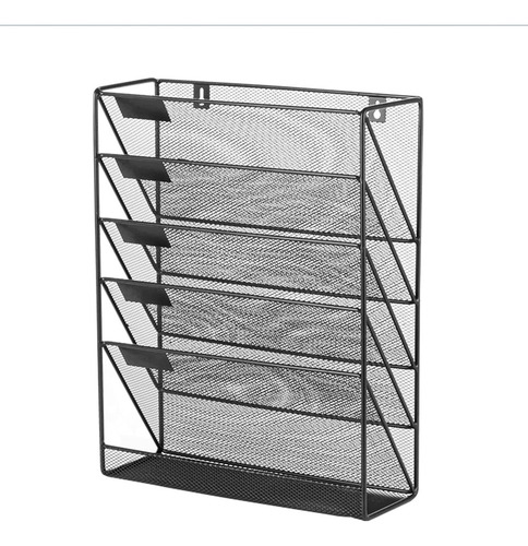 Organizador De Archivos De Escritorio De Malla De 5 Niveles