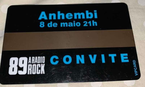 +m+ Ingresso Metallica Tour 08/05/1999 - Anhembi São Paulo