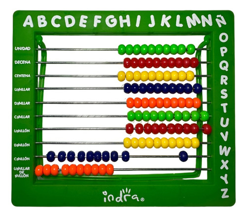 Abaco Escolar Didactico Grande Color