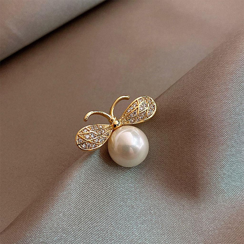 . 5 Set De Broches De Perlas For Eventos Especiales 5 Piezas