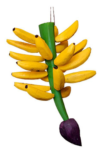 Cacho De Banana Em Madeira