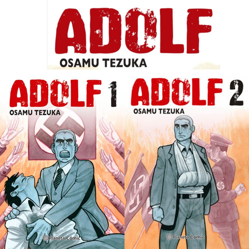 Adolf Tomos 1 Y 2 Osamu Tezuka Planeta Comic