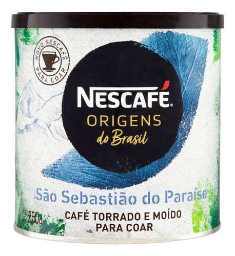 Café Nescafé Origens São Sebastião Do Paraíso 250g