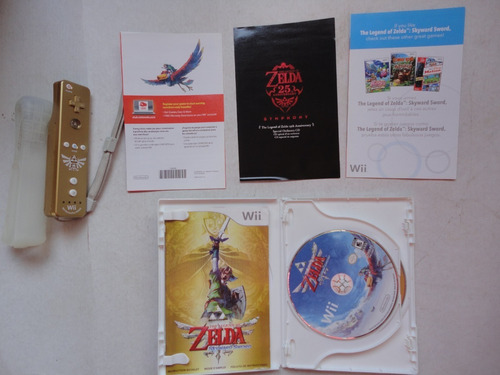 The Legend Of Zelda Skyward Sword 25 Aniversario Wii Control (Usado)