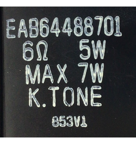 Bocinas LG Eab64488701 Eab64488702 49lk5700pua.buswlor (Usado)