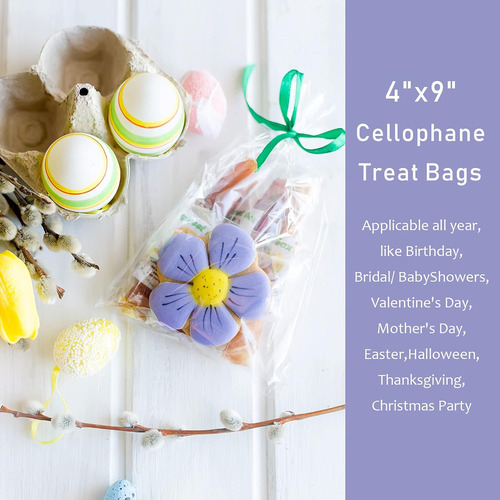 Bolsas De Celofán Transparentes Para Envolver Regalos