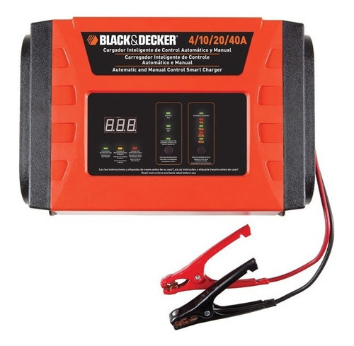 Cargador De Bateria Auto Inteligente 12v Bc40 Black & Decker