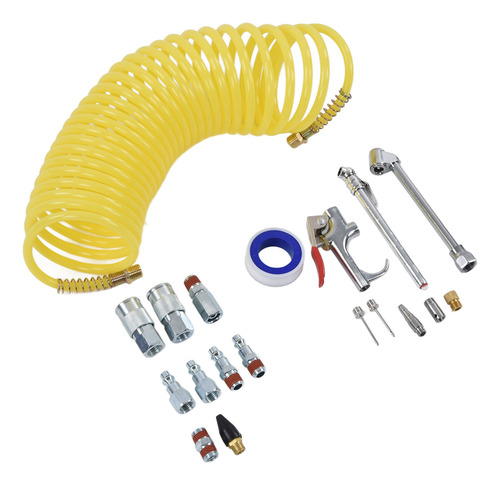 Kit De Mangueras Para Neumáticos De Compresor Con Conector I
