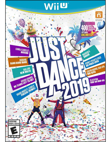 Videojuego Just Dance 2019 Para Wii U, Edición Estándar