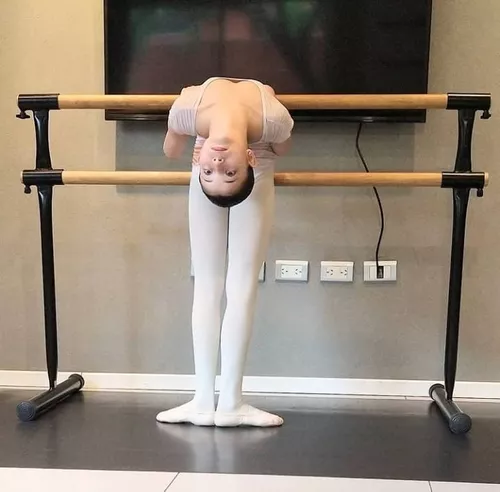 Barra de ballet, soporte incluido, 1,5 m de largo 