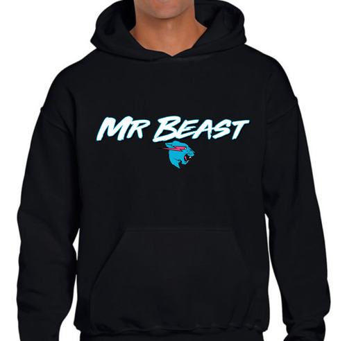 Buzo Canguro Niño Estampado Personalizadas Mr Beast