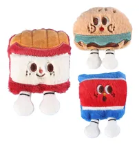 Comprar Plush Toys Cat Toys Cat Nip Toys Paquete De 3 Hamburguesas R