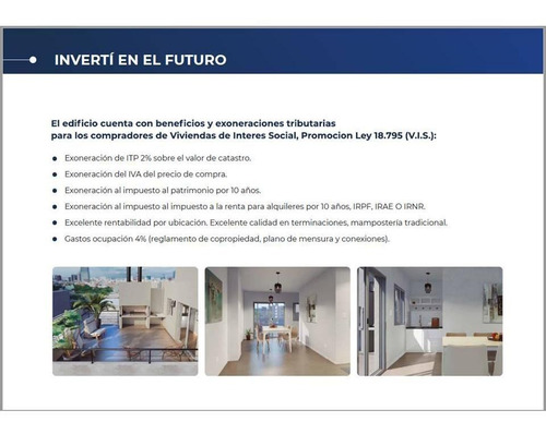 Imagen 11 de 16 de Apartamento 1 Dormitorio Al Frente