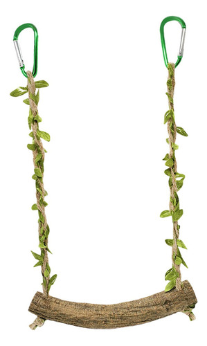 . Percha Para Loro Y Pájaro, Juguete Para Masticar, Escalar,