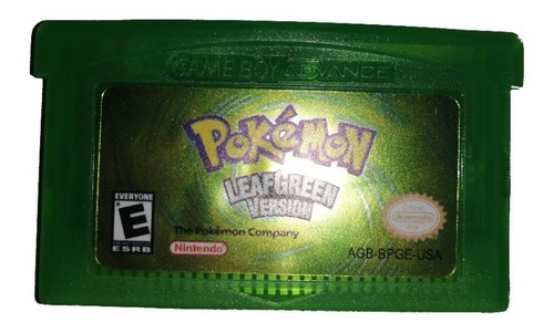 Pokémon Leafgreen Y Esmeralda Gba Shiny Dex (Usado)