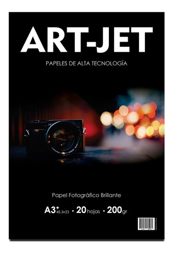 Papel Fotográfico Brillante A3+ 200gr X 500 Hojas Art-jet®