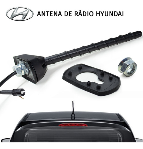 Antena De Teto Hyundai Rádio Amplificada Modelo Original