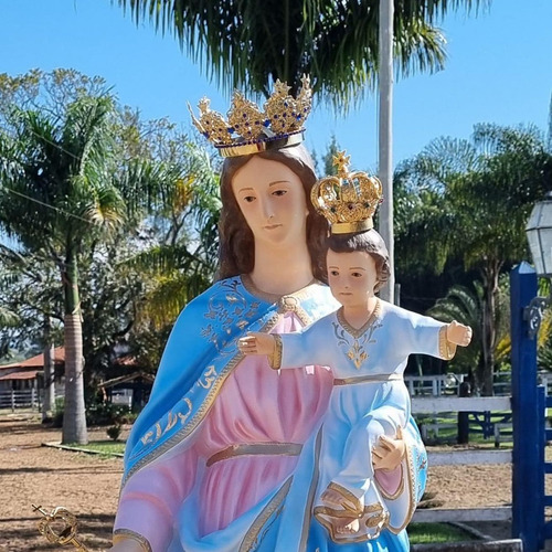 Nossa Senhora Auxiliadora, Resina, 130cm Com Coroa