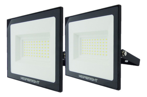 X2 Foco Halogeno Led Certificado 50watt, Megabright Luz Fria