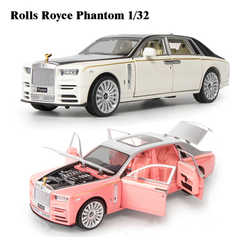 Rolls Royce Phantom Limusinas Miniatura Metal Coche 1/32 [u]
