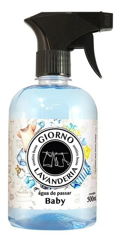 Imagem 4 de 8 de Água Perfumada Para Tecidos Aroma Baby Giorno Casa 500 Ml