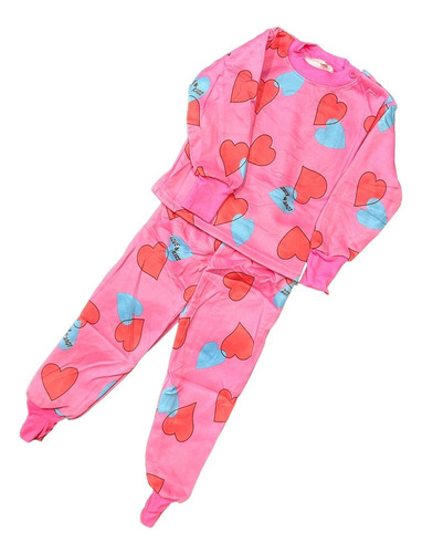 3 Pijama Conjunto Niña Y Niño Polar Pantalón + Polerón.