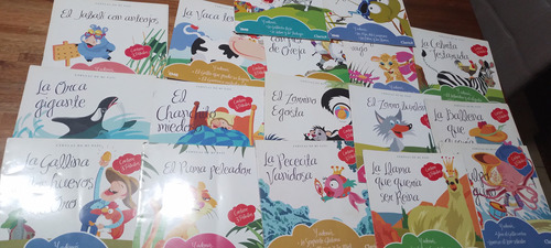 Colección Fábulas De Mi País 17 Tomos