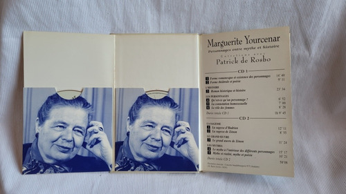 Marguerite Yourcenar Personnages Patrick De Rosbo C/2 Cd Ina