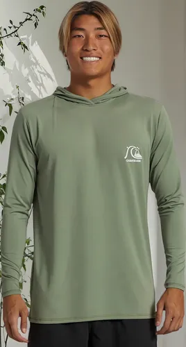 Remera Lycra Manga Larga Hombre Quiksilver Dna Surf