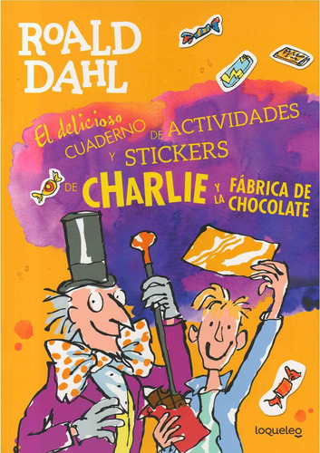 Delicioso Cuaderno De Actividades Y Stickers De Charlie Y La