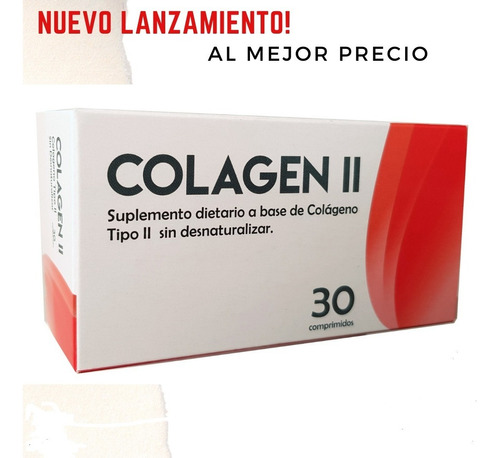 Colagen Ii X 30 Comp. (colageno Tipo Ii Similar Al Dirox)