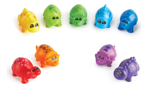 Toy Learning Resources Snap-n-learn Hace Coincidir Dinosauri