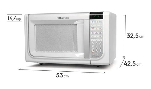 Micro-ondas Electrolux MEF41 branco 31L 127V