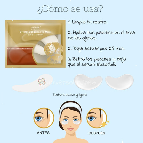 Imagen 2 de 5 de Pilaten Colageno Ojos Original 25 Pz Distribuidor Autorizado