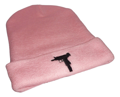 Gorro De Invierno Rosa Mini Uzi