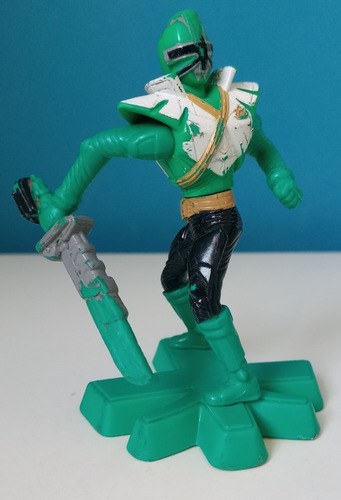 Muñeco Power Rangers Super Samurai Verde