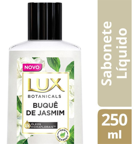 Kit Sabonete Líquido Lux Buquê De Jasmim 250ml + Refil 200ml