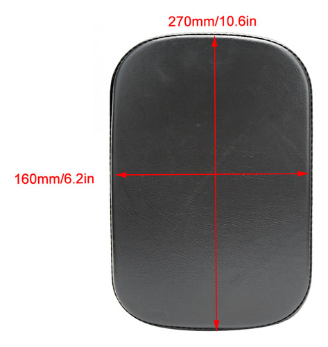 Asiento De Pasajero Para Motocicleta, Almohadilla Trasera Un