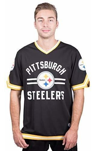 Nfl Pittsburgh Steelers Camiseta Estandar Para Hombre Con Cu
