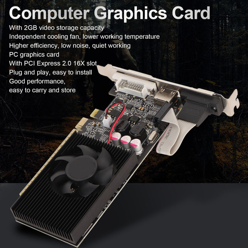 2gb Gddr3 Graphics Card Gt730 64-bit Compatible With