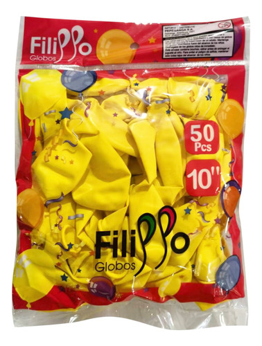 Globo 10  Filippo Amarillo, Bolsa X50