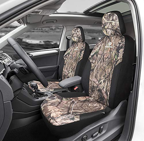 Fundas De Asiento De Camuflaje Con Respaldo Bajo De Mossy Oa