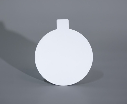 Imagen 2 de 3 de Disco Ppm Mate Blanco D.7 Cm C/ Pestaña (x100u) - 203