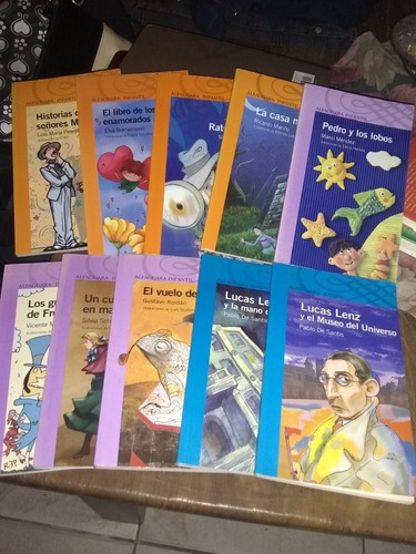 Lote 10 Libros Infantil Y Juvenil Alfaguara 