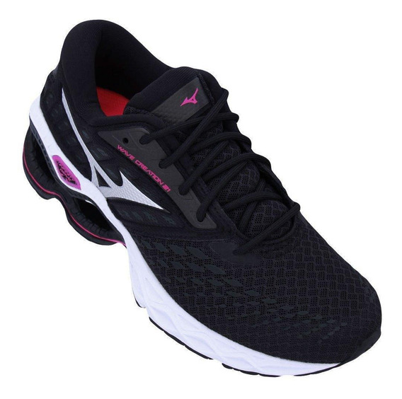 T Nis Mizuno Wave Creation Verde E Rosa Prophecy Feminino - Sapatos Tênis Mizuno com o Melhores Preços no Mercado Livre Brasil
