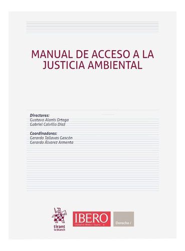 Manual De Acceso A La Justicia Ambiental