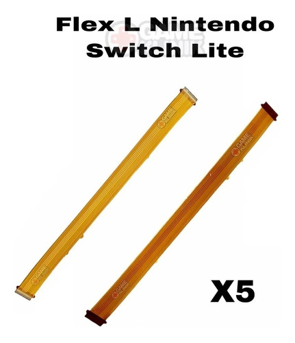 5 X Membrana Flex Cable L Placa Base De Nintendo Switch Lite